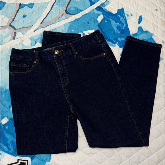 Dark Blue Women's Jeans - Picture 1 of 9